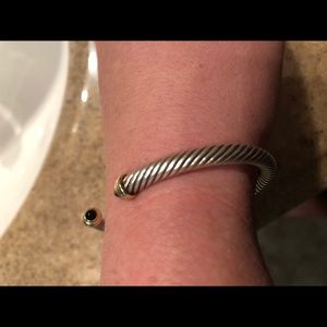 Cable Classics Bracelet Black Onyx 14K Gold 5mm